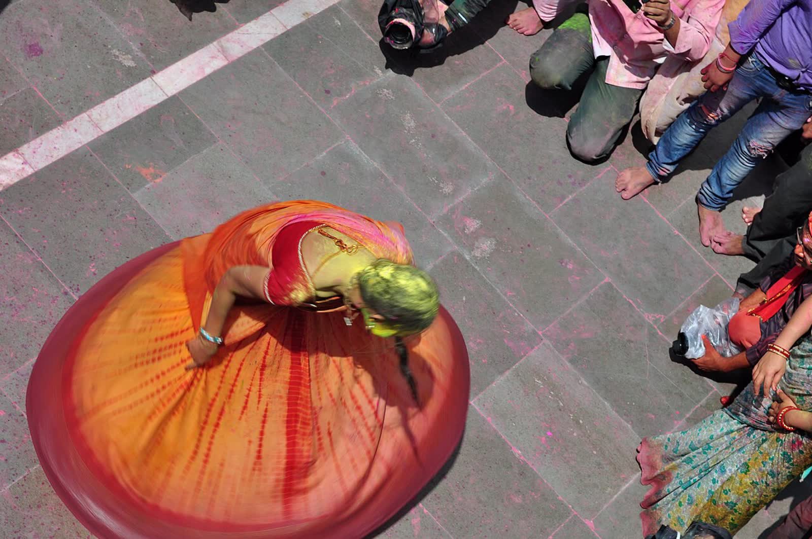 Holi festival of colours India