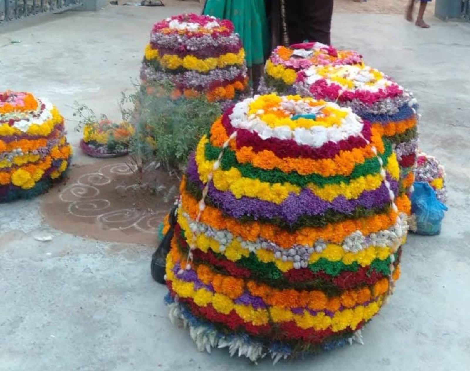 Bathukamma Telangana flower festival Hyderabad