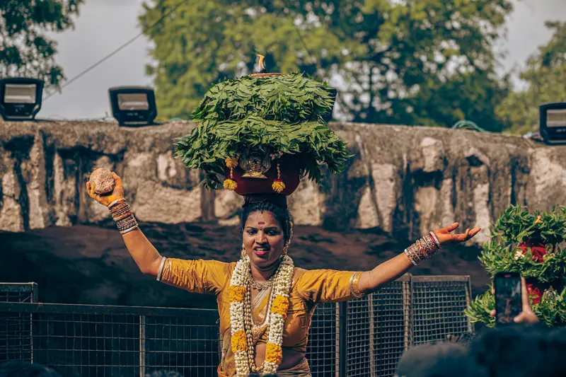 Bonalu festival Chowmahalla Palace Hyderabad
